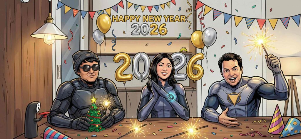 Vector 10 Leadership team - JJ, Anita, Jeff